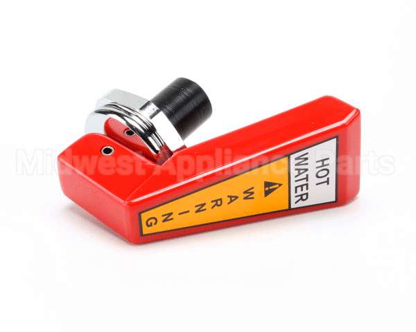 13061.0000 Bunn Faucet Handle/Stem Assembly-Red