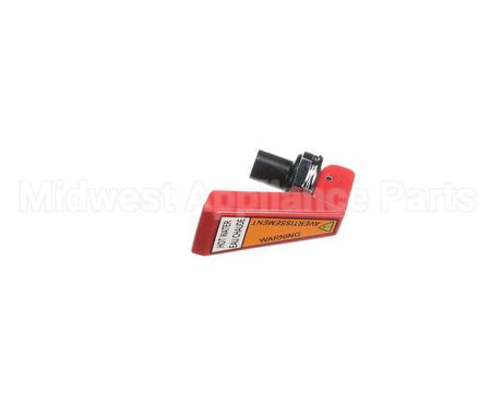 13061.7000 Bunn Faucet-Handle/Stem Assy-Red