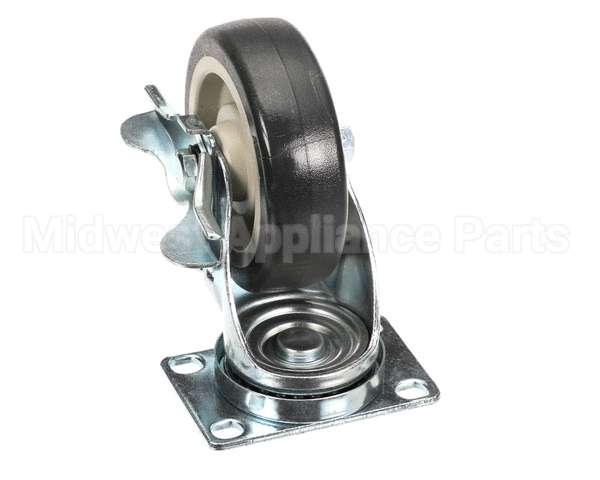 130810 Low Temp Industries Caster(4" Swivel/Plate W/Brk.)