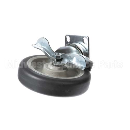 131000 Low Temp Industries Caster(5" Swivel/Plate W/Brk.)