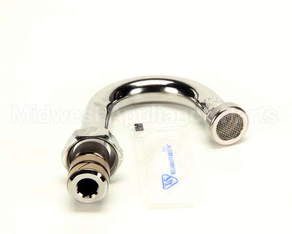 131X T&S Brass Swivel Gooseneck, 2-13/16 Spread, 4-3/4