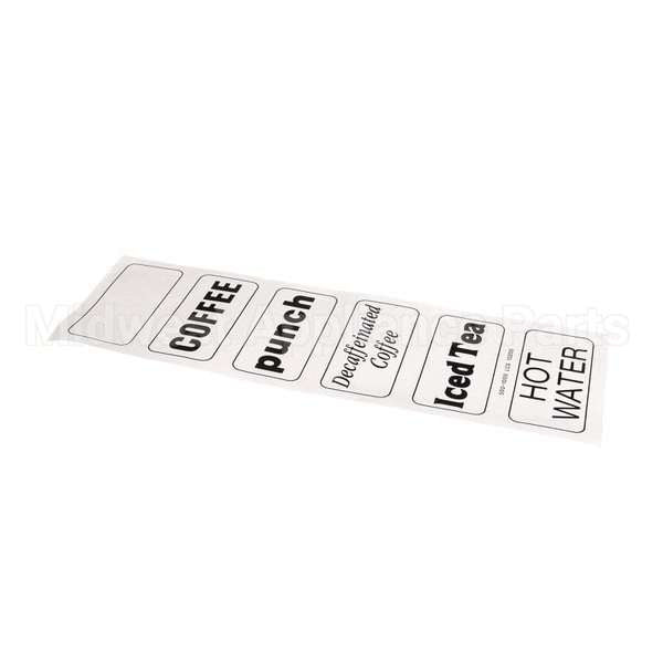 13200 Compatible Cambro Label Beverage Large