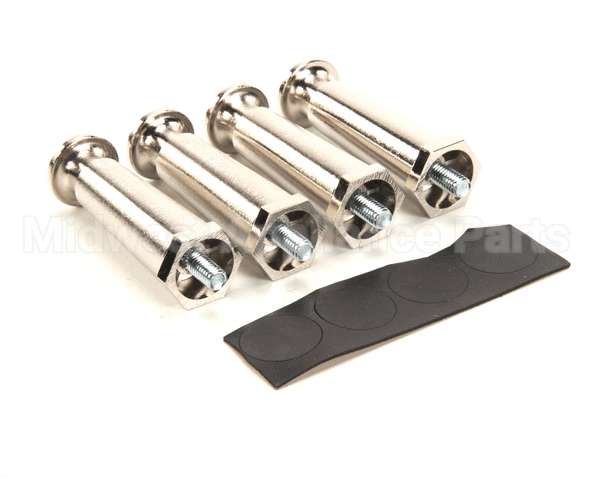 13255.0002 Bunn Kit, Leg-4.0 Adj Satin Nickel