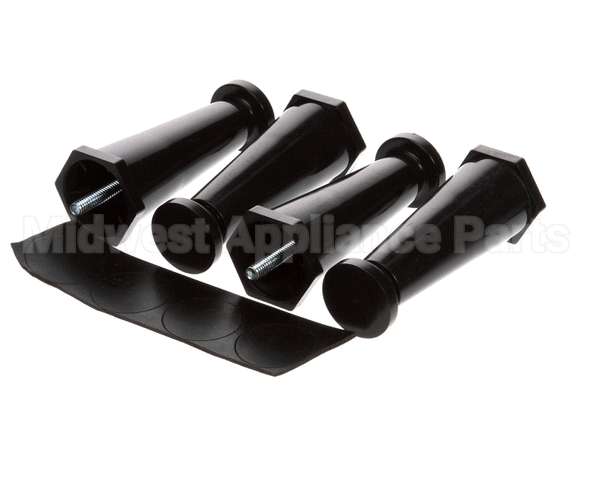 13255.0005 Bunn Kit, Leg-4.0 Adj Blk .250-20