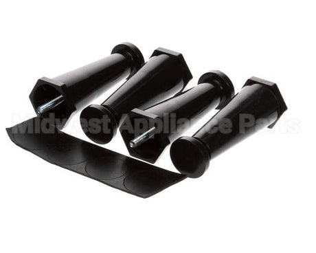 13255.0005 Bunn Kit, Leg-4.0 Adj Blk .250-20