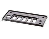 13352.0008 Bunn Front Cap, 5Hl Blk Fct/Rdy Lt