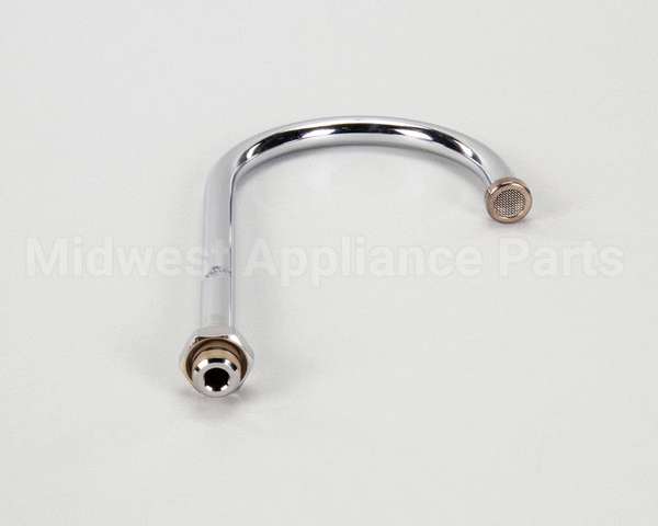 133X T&S Brass Swivel Gooseneck, 5-11/16 Spread, 10-3/8