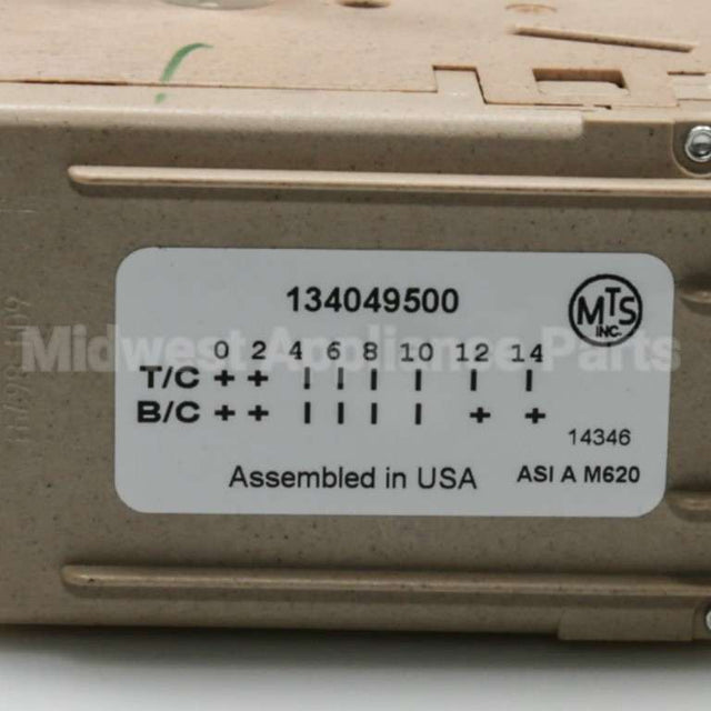 134049500 Frigidaire Timer