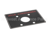 135321 Groen Label, Emergency Stop,