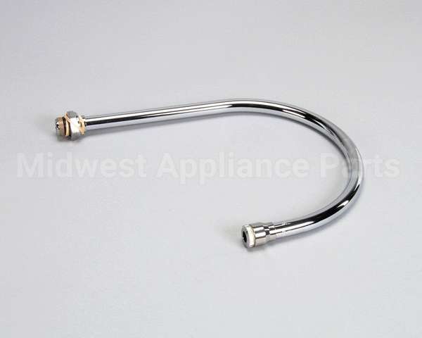 135X T&S Brass Swivel Gooseneck, 8-3/4 Spread, 12-1/16