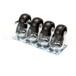 136043 Compatible Norlake Caster Kit 4 Plate Type Oah (S