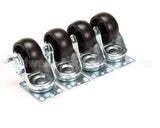 136043 Norlake Caster Kit 4 Plate Type Oah (S