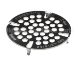 1366-005JKNF Chicago Faucet Plate, 3-1/2'' Flat Strainer