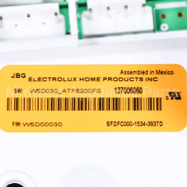 137006060 Frigidaire Control-Electrical