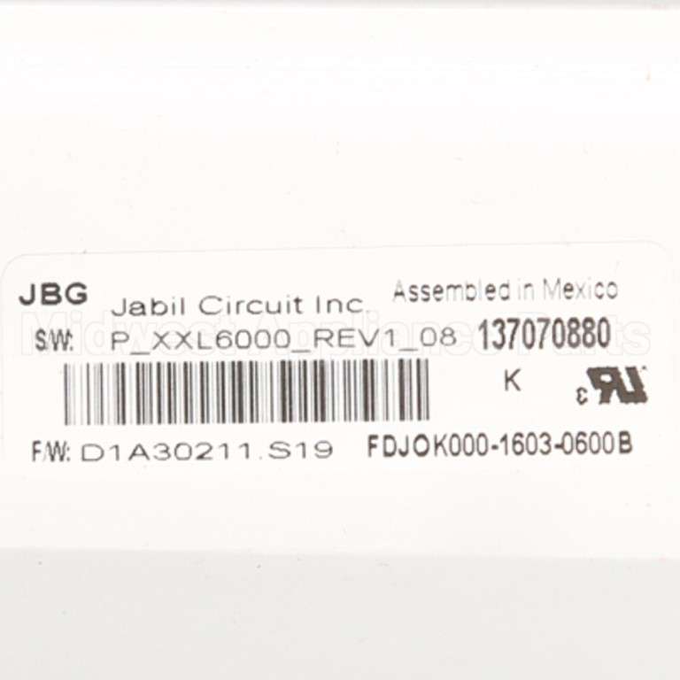 137070880 Frigidaire Control Board