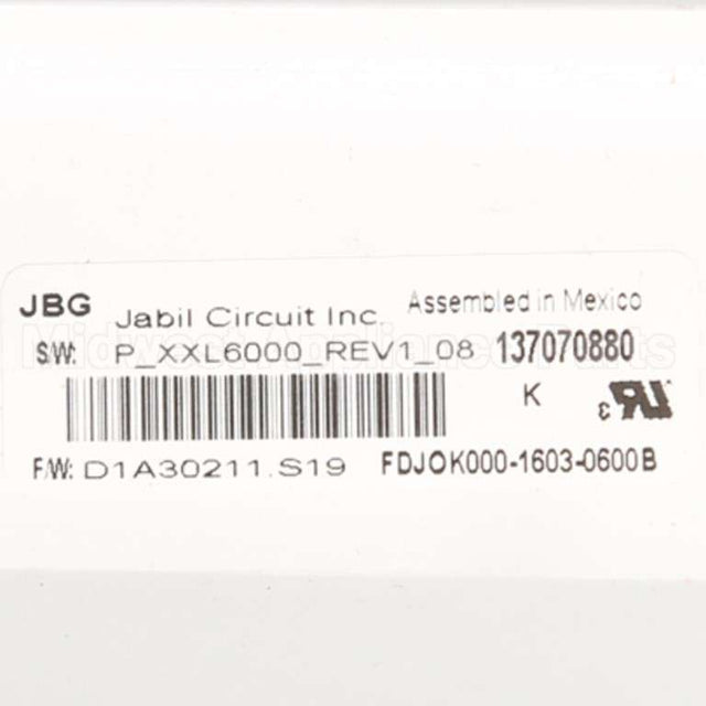 137070880 Frigidaire Control Board