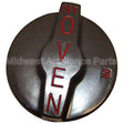 1382 Compatible Southbend Knob 2-1/2 D, Off-On (Oven)