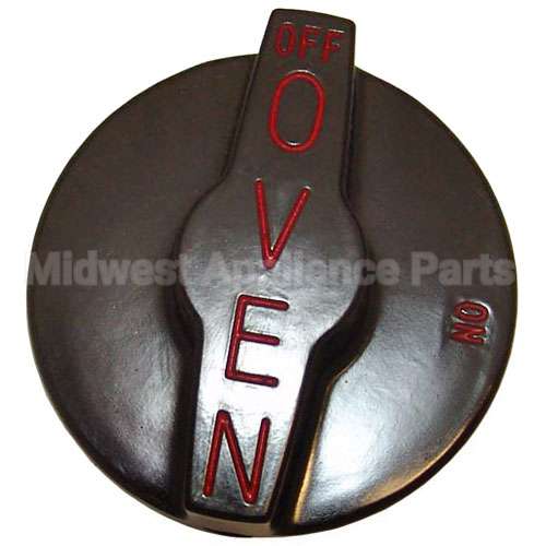 1382 Compatible Southbend Knob 2-1/2 D, Off-On (Oven)