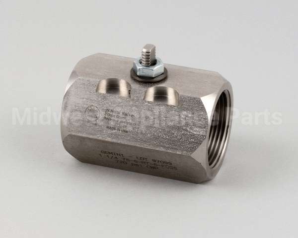 8101825 Frymaster Valve, Ss 1 1/4 X 1 1/4 Drain