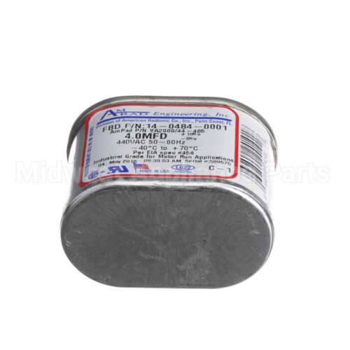 14-0484-0001 Fbd Capacitor, 4.0 Mfd, 440V