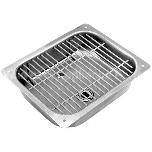 1400-0000 Compatible Fisher Faucet Base, Water Station, 10X8.5"
