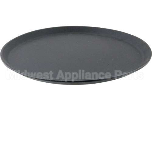 1400TL(110) Compatible Cambro Tray, 14"Rd, Black, Treadlite