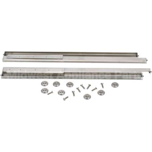 1452-3022-1251 Compatible Standard Keil Slide, Drawer 22", S/S, Pair
