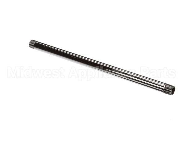 145X T&S Brass Riser, 3/8Npt X 12 Long, Chrome-Plated B