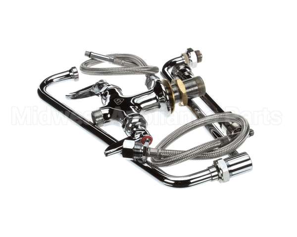 146222 Groen Double Pantry Faucet With Swin
