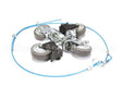 146354 Groen Casters (4 Each: 2 Locking, 2 Non-Lockin