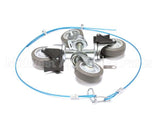 146354 Groen Casters (4 Each: 2 Locking, 2 Non-Lockin