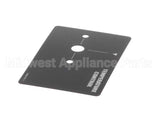 146649 Groen Overlay For Gas Braising Pan Control Box