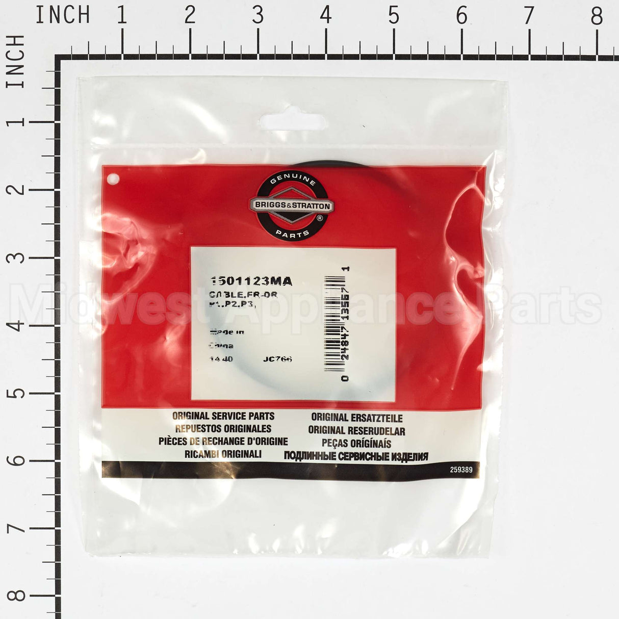 1501123MA Briggs & Stratton Cablefr-Dr P1P2P3