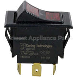 15112 Compatible Vulcan Switch 7/8 X 1-1/2 Dpdt Ctr-Off