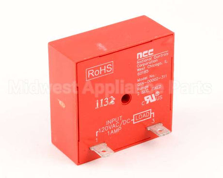 153324 Duke Timer,Delay 120V, 2 Second Fixed