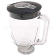 15387 Compatible Waring - Qualheim Containerw/Lid, 48 Oz, Plst