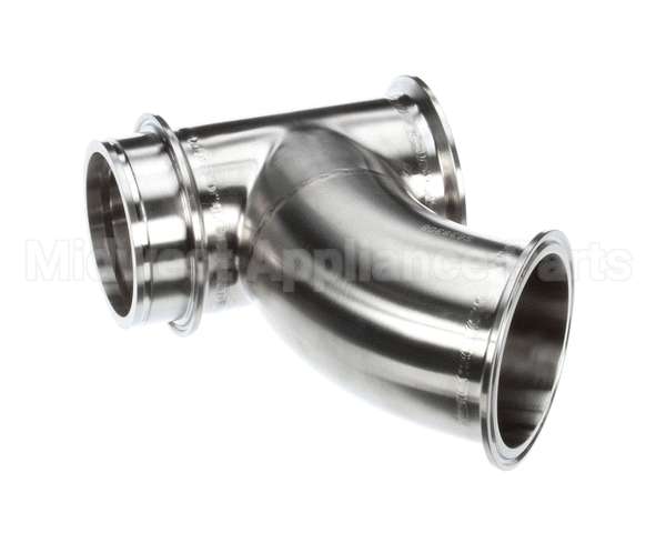 154351 Groen Elbow 45 Deg 3 Tri-Clamp