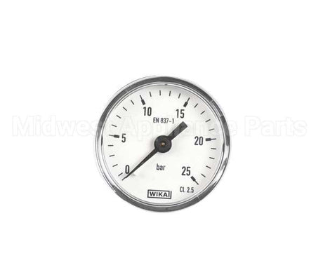 1552668 Franke Pressure Gage 0-25Bar 040