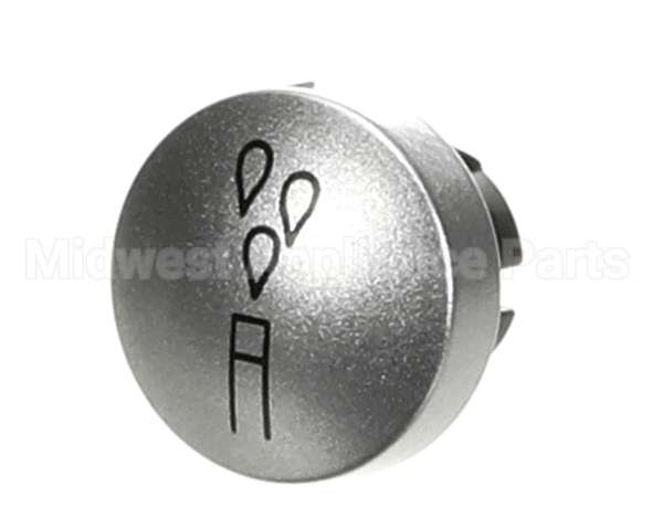 1554181 Franke Knob Silver Hot Water