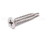 155939 Duke Screw,8X1Fl Ph Ss-Tek Sheet Me