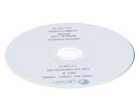 155943 Groen Cd - Service Manual, Combo Ove