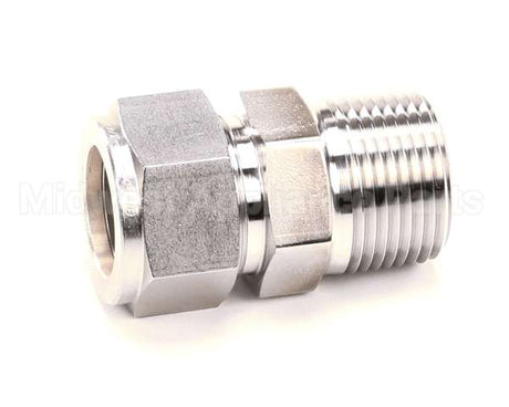 15615 Broaster Connector Comp 3/4 Od X 3/4 Npt Ss