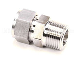 15615 Broaster Connector Comp 3/4 Od X 3/4 Npt Ss