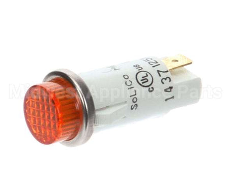 15709 Blodgett Light, Ind. 125V Amber, Round