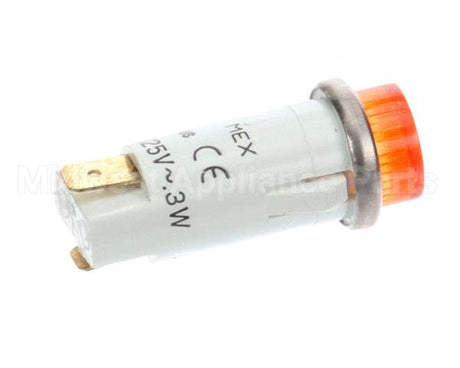 15709 Blodgett Light, Ind. 125V Amber, Round