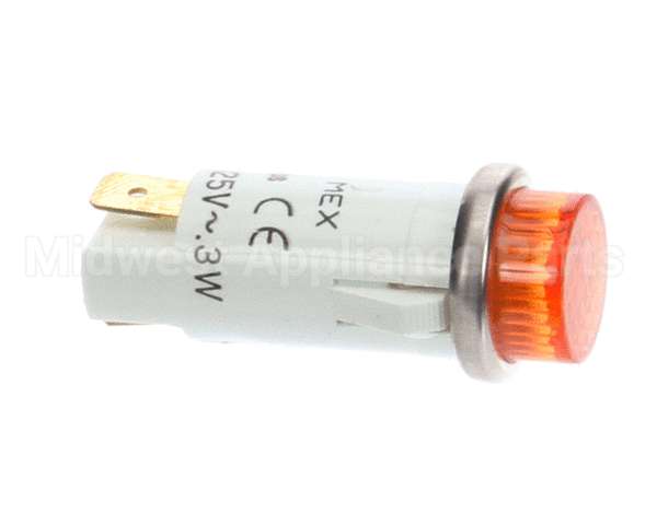 15709 Blodgett Light, Ind. 125V Amber, Round