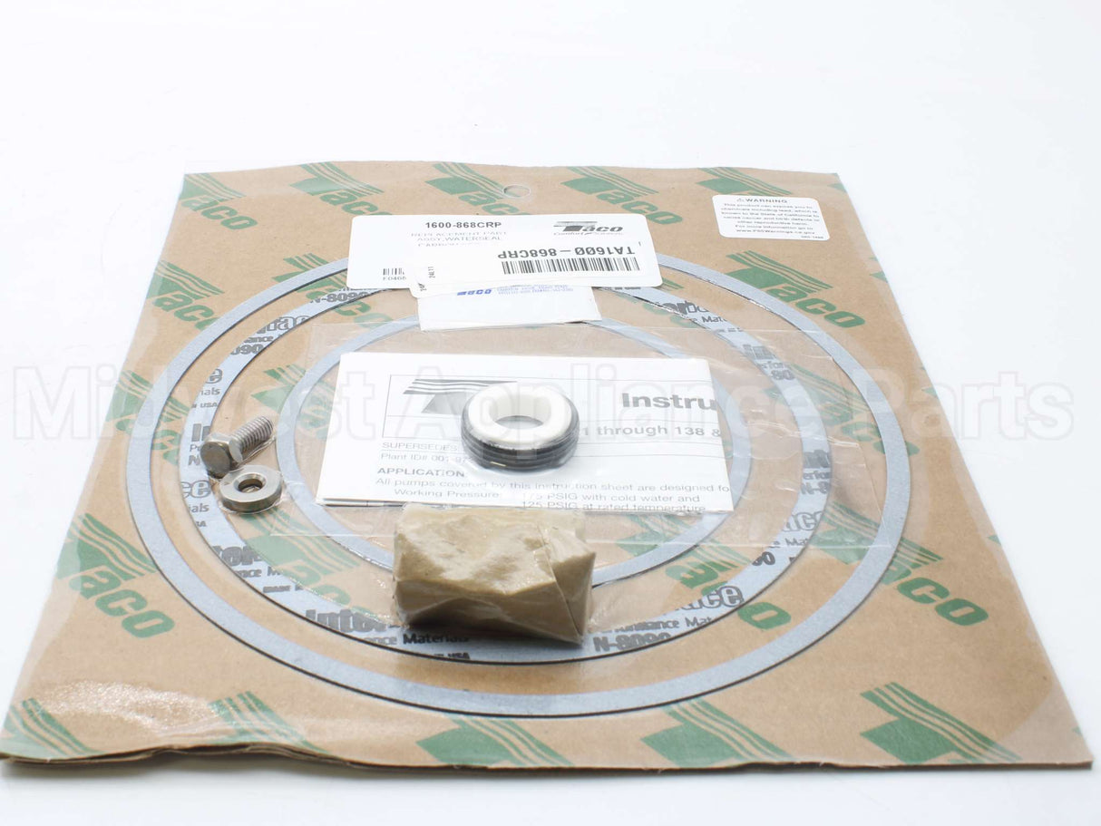 1600-868CRP Taco Seal Kit Ceramic 3-Piece