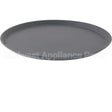 1600TL(110) Compatible Cambro Tray, 16"Rd, Black, Treadlite
