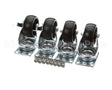 160620 Norlake Caster Kit Plate Type (Set Of