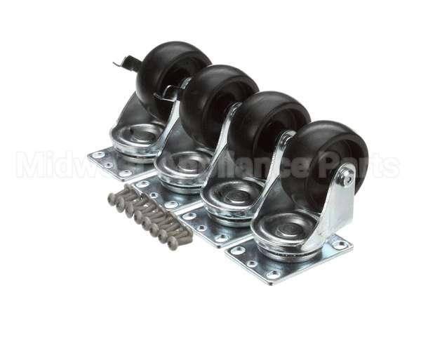 160620 Norlake Caster Kit Plate Type (Set Of